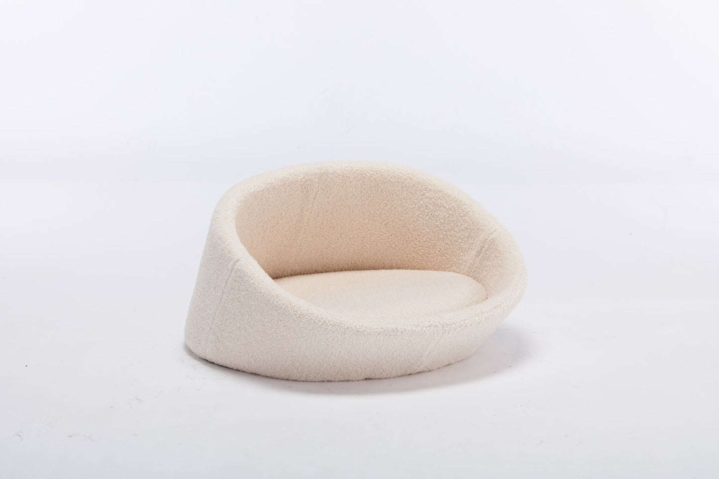 Pangpang Cat Luxurious Sheepskin Bed